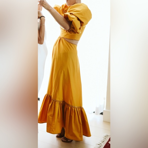 Silvia Tcherassi Dresses & Skirts - Silvia Tcherassi Yellow Maxi Dress